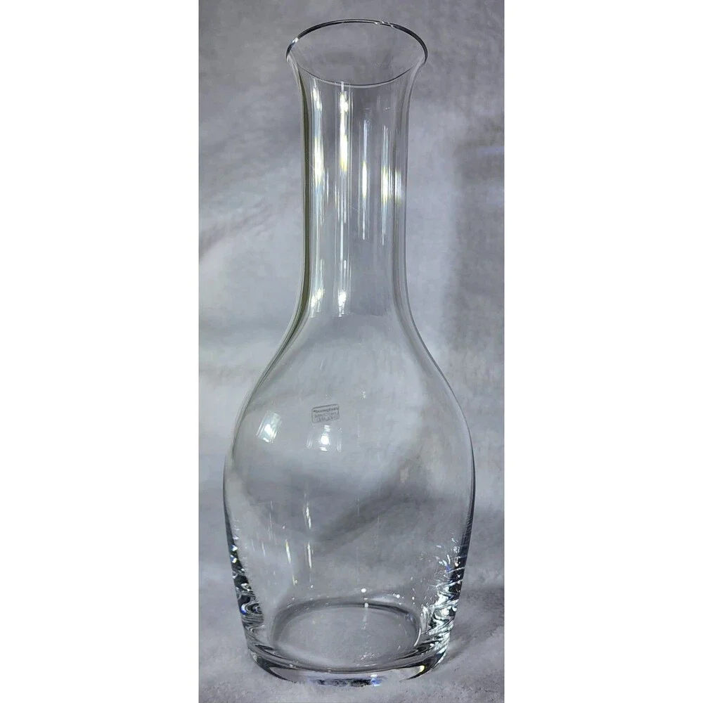 Vintage *Wedgwood* Crystal, Clear Decanter Carafe, Vase ~ England